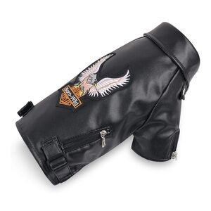Harley-Davidson Parody Patch Black Pet Vest